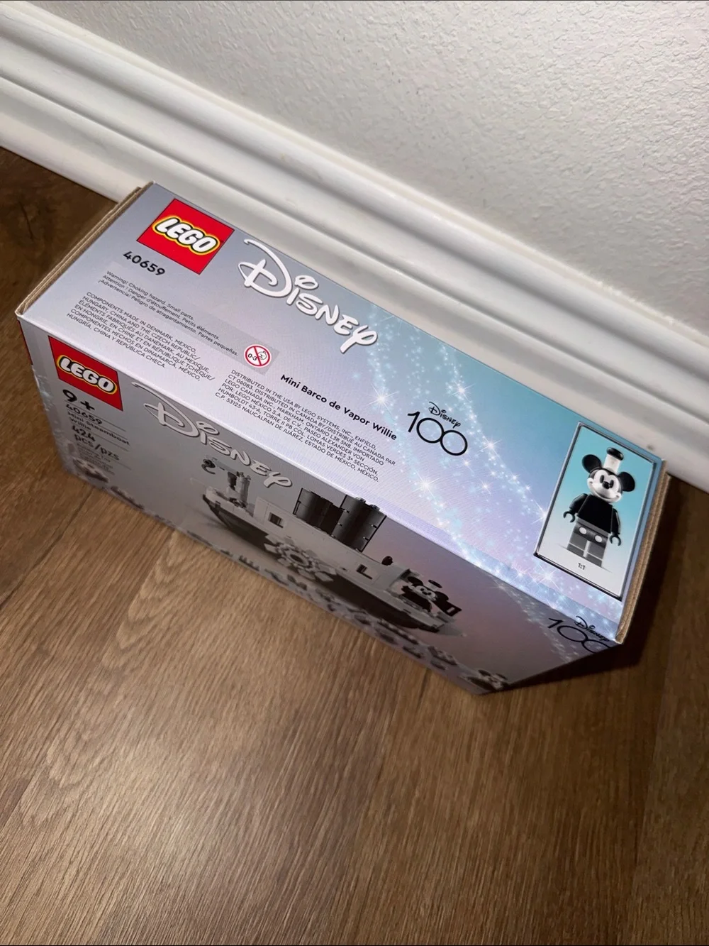 NEW IN BOX RETIRED LEGO Disney Mini Steamboat Willie 40659 Box Set (SEALED)